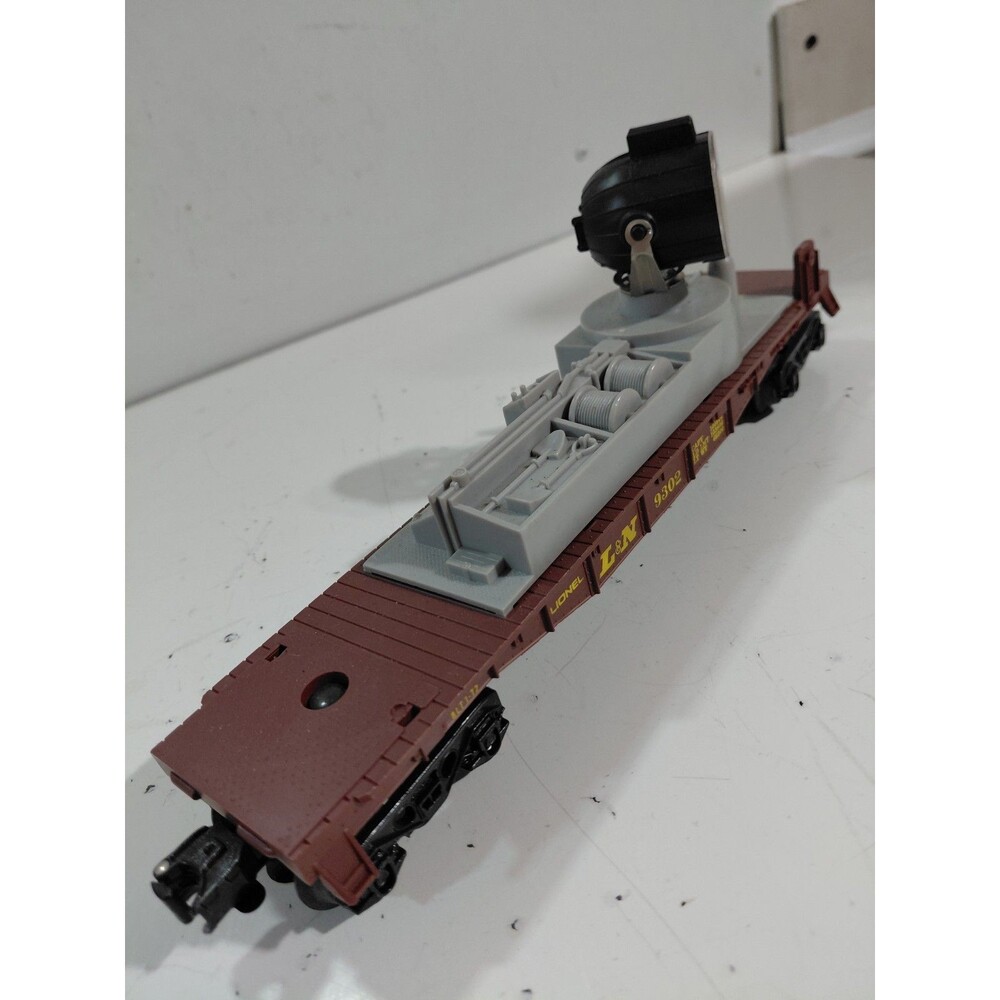 Lionel 6-9302 Train O Gauge Model Railroad Louisville Nashville Searchlight Car